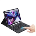 Dux Ducis iPad Air 2022/iPad Pro 11 2021 Bluetooth Tastaturhülle - Schwarz