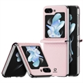 Samsung Galaxy Z Flip5 Dux Ducis Bril Flip Case - Rosa