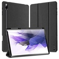 Dux Ducis Domo Samsung Galaxy Tab S7+/S8+ Tri-Fold Folio Hülle - Schwarz