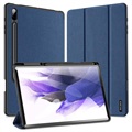 Dux Ducis Domo Samsung Galaxy Tab S7+/S8+ Tri-Fold Folio Hülle - Blau