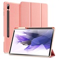 Dux Ducis Domo Samsung Galaxy Tab S7+/S8+ Tri-Fold Folio Hülle - Roségold