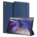 Dux Ducis Domo Samsung Galaxy Tab A8 10.5 (2021) Tri-Fold Hülle - Blau