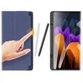 Dux Ducis Domo Samsung Galaxy Tab S7/S8 Tri-Fold Hülle - Blau