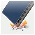 Dux Ducis Domo Samsung Galaxy Tab S7/S8 Tri-Fold Hülle - Blau