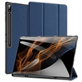 Samsung Galaxy Tab S9 Ultra Dux Ducis Domo Tri-Fold Smart Folio Hülle - Blau