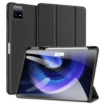 Dux Ducis Domo Xiaomi Pad 6/Pad 6 Pro Tri-Fold Smart Folio Hülle - Schwarz