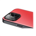 Dux Ducis Fino iPhone 14 Pro Max Hybrid Case - Rot