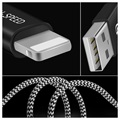 Dux Ducis K-ONE Lightning Kabel - 2.1A, 2m - Schwarz