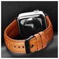 Dux Ducis Apple Watch Series 7/SE/6/5/4/3/2/1 Lederarmband - 41mm/40mm/38mm - Braun