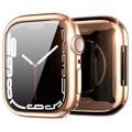 Dux Ducis Samo Apple Watch Series 7 TPU Hülle mit Displayschutz - 45mm - Roségold