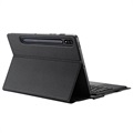 Dux Ducis Samsung Galaxy Tab S7/S8 Bluetooth Tastaturhülle (Bulk - Befriedigend) - Schwarz