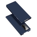 Dux Ducis Skin Pro Samsung Galaxy Note20 Ultra Flip Hülle - Blau