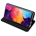 Dux Ducis Skin Pro Samsung Galaxy A50 Flip Hülle - Schwarz