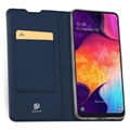 Dux Ducis Skin Pro Samsung Galaxy A50 Flip Hülle - Dunkel Blau