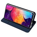 Dux Ducis Skin Pro Samsung Galaxy A50 Flip Hülle - Dunkel Blau