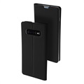 Dux Ducis Skin Pro Samsung Galaxy S10 Flip Case - Schwarz