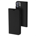 Dux Ducis Skin Pro iPhone 12 Mini Flip Hülle - Schwarz