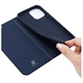 Dux Ducis Skin Pro iPhone 12/12 Pro Flip Hülle - Dunkel Blau