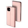 Dux Ducis Skin Pro iPhone 11 Flip Hülle mit Kartenhalter - Roségold