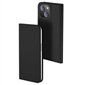 iPhone 15 Dux Ducis Skin Pro Flip Case - Schwarz