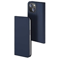 iPhone 15 Dux Ducis Skin Pro Flip Case - Blau