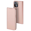iPhone 15 Dux Ducis Skin Pro Flip Case - Rosa