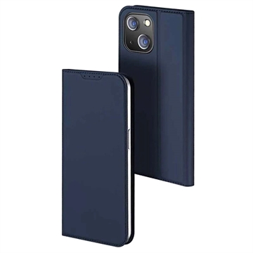 iPhone 15 Plus Dux Ducis Skin Pro Flip Case - Blau