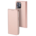 iPhone 15 Pro Dux Ducis Skin Pro Flip Case - Rosa