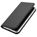 iPhone X / iPhone XS Dux Ducis Skin Pro Series Flip Case - Dunkelgrau