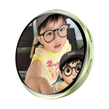 E87 Cosplay Touchscreen Smart Cyber Badge - Grün