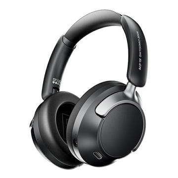 EL-GT6 Drahtloser Over-Ear-Kopfhörer mit ANC und Bluetooth 6.0, HiFi-Sound - Schwarz