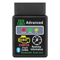 ELM327 V2.1 Bluetooth OBD2 Kfz-Diagnose Werkzeug - Schwarz