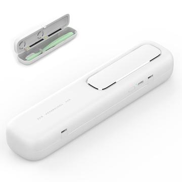 ES-X1 Tragbare Zahnbürste Smart Sanitizer für Reisen/Haus - Weiß