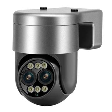 ESCAM G03 WiFi-PTZ-Kamera mit zwei Objektiven und 8-fachem optischen Zoom
