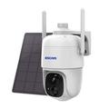 ESCAM G24 H.265 3MP Full HD AI Identify Kamera mit Solarpanel PIR Alarm WiFi Kamera Eingebauter Akku