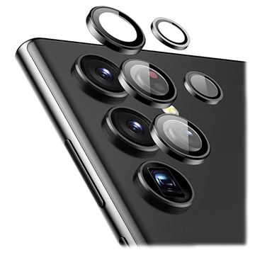 ESR Samsung Galaxy S22 Ultra 5G Kameraobjektiv Panzerglas - Schwarz