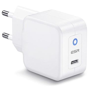 ESR EFB004O Universal PowerDelivery Wand-ladegerät - 20W, USB-C - Weiß