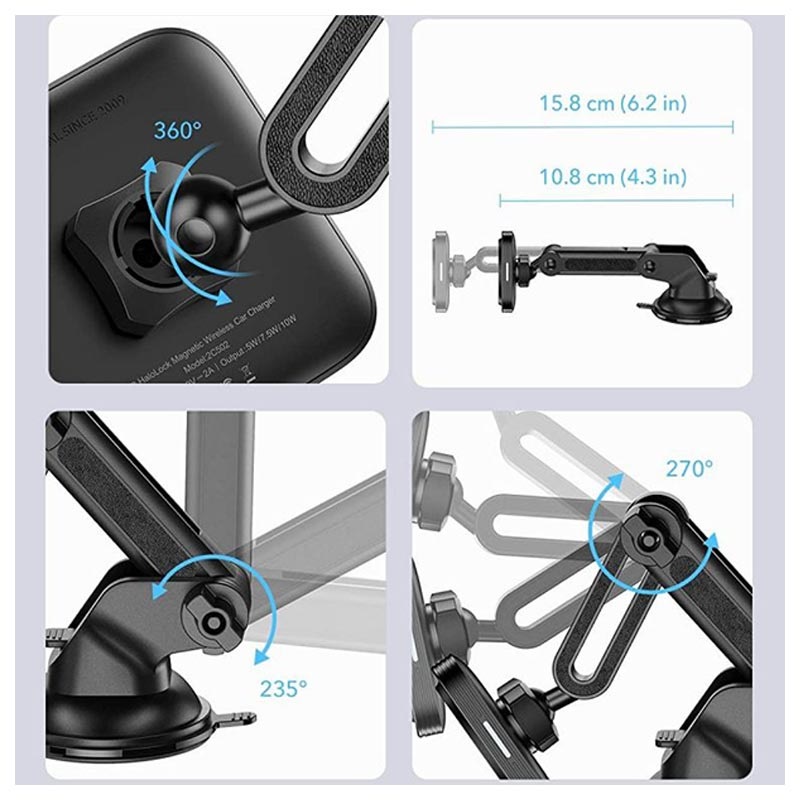 ESR - (7.5W) HaloLock MagSafe Auto KFZ Ladegerät