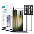 Samsung Galaxy S23 Ultra 5G ESR Screen Shield Gehärtetem Glas & Kameraobjektivschutz - 2 Stk.