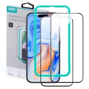 iPhone 16 Pro ESR Panzerglas - 9H, 0.3mm - 2 Stk.