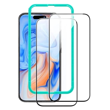 iPhone 16 Pro ESR Panzerglas - 9H, 0.3mm - 2 Stk. (Offene Verpackung - Bulk Befriedigend)