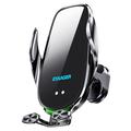 ESSAGER 15W Smart Car Wireless Charger Fahrzeug Handyhalterung Ladegerät Air Vent Telefonhalter mit Umgebungslicht