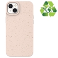 Eco Nature iPhone 14 Plus Hybrid Hülle - Rosa