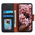 Elegant Serie Samsung Galaxy Xcover 5 Wallet Schutzhülle - Schwarz