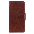 Elegant Serie Samsung Galaxy Xcover 5 Wallet Schutzhülle - Braun