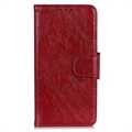 Elegant Serie Samsung Galaxy Xcover 5 Wallet Schutzhülle - Rot