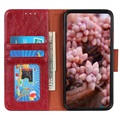 Elegant Serie Samsung Galaxy Xcover 5 Wallet Schutzhülle - Rot