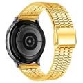 Universal Smartwatch Edelstahlarmband - 20mm - Schwarz