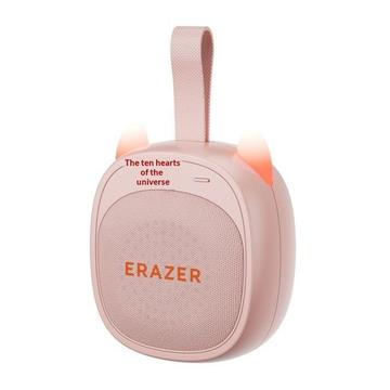 Erazer K15 Cat Ear tragbarer Bluetooth-Lautsprecher - 5W - Rosa
