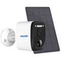 Escam QF370 Wasserdichte Solarbetriebene Kamera mit PIR-Alarmsensor - 3.0MP